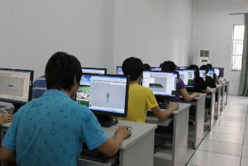 数字美术工作室一角 数字美术工作室一角