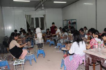 雕塑实验室全貌 雕塑实验室全貌